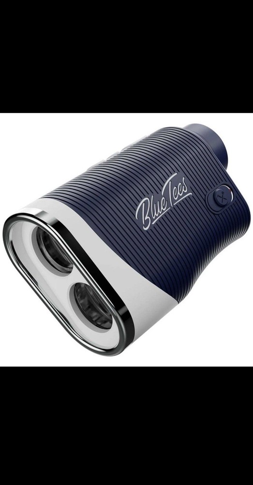 Blue Tees 3 Max Golf Laser Rangefinder Slope Switch Technology Blue/Silver