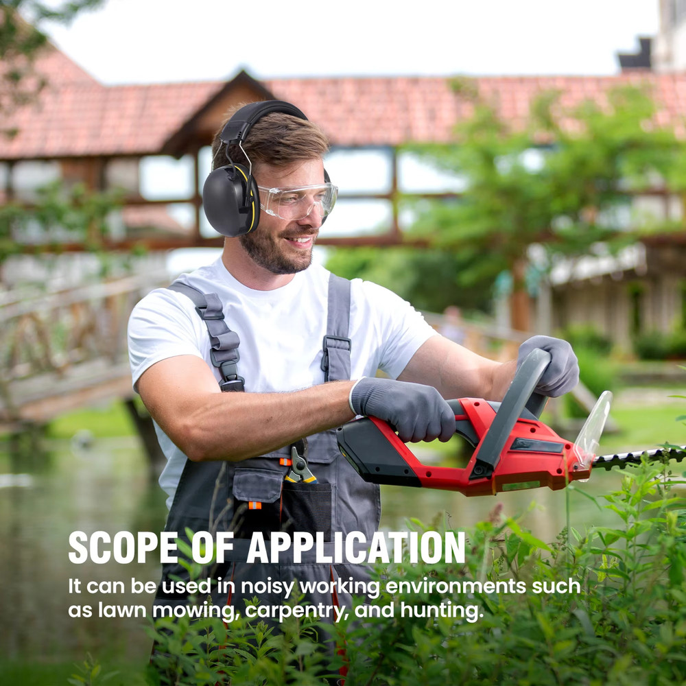 Wireless Bluetooth Hearing Protection Ear Muffs for Work & Hunting