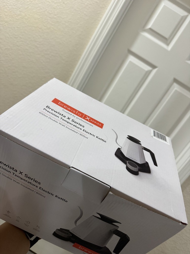 X Series 0.8L Gooseneck Variable Kettle - White