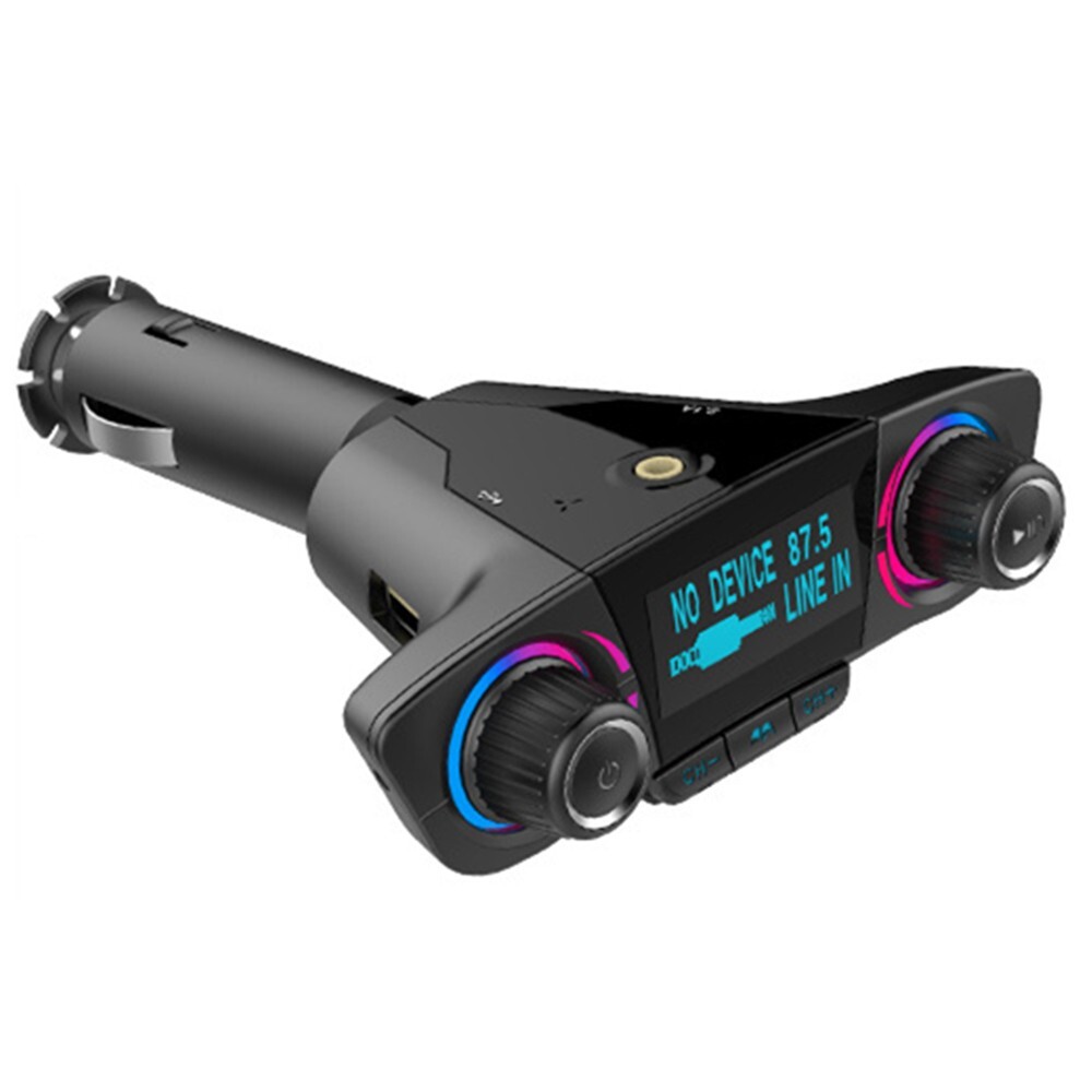 Wireless Bluetooth FM Transmitter Car Stereo Audio MP3 AUX Adapter USB Charger