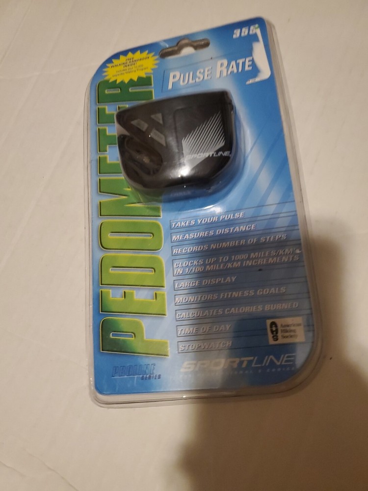 SPORTLINE Proline 355 pulse Rate Pedometer New 2004