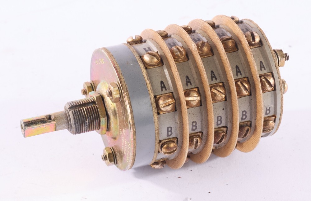 Electro Switch S62-74422 S4JL5 Rotary Switch 125VAC 5A