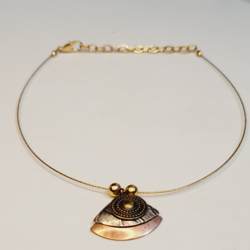 Handcrafted Artisian Copper Pendant Necklace
