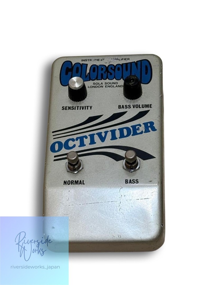 COLORSOUND OCTIVIDER Bass Effect Pedal 1973