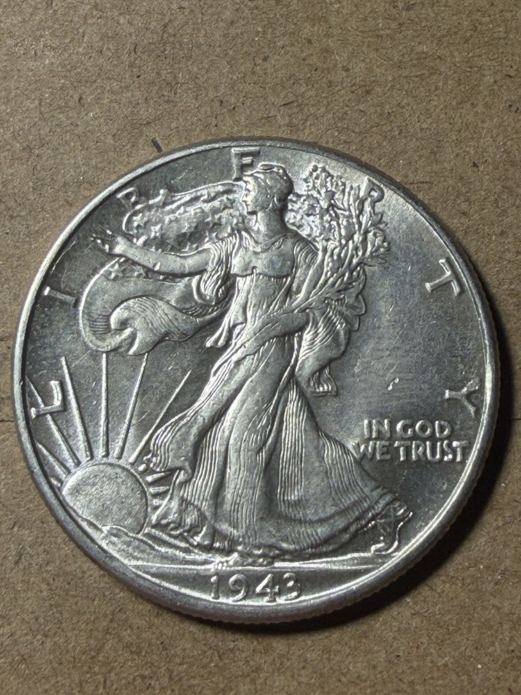 1943 Walking Liberty Half Dollar - As Shown! (#2247)