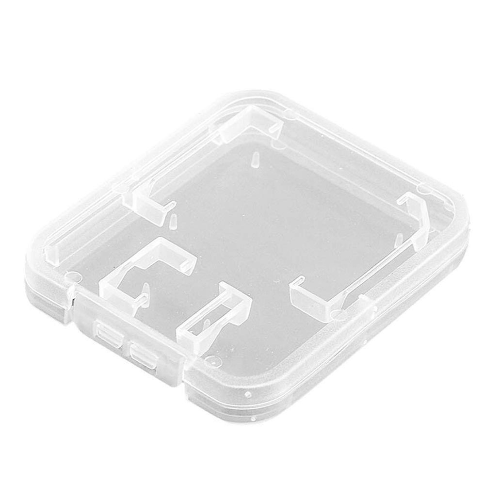 20 Pieces Clear Plastic Memory Card Case Holder with SD...