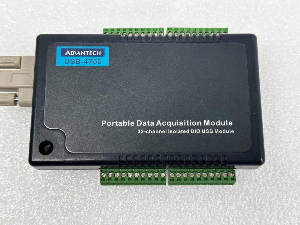 ADVANTECH USB-4750 32-CHANNEL ISOLATED DIO USB MODULE w CABLE FREE SHIPPING 🚚