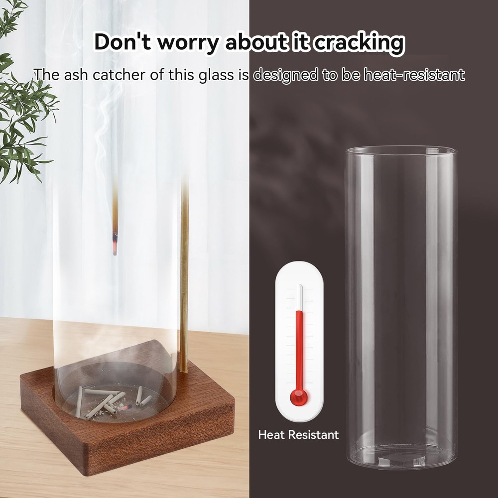 2 Pack Incense Holder for Sticks, Insence-Stick Upside Down Brown, Brown