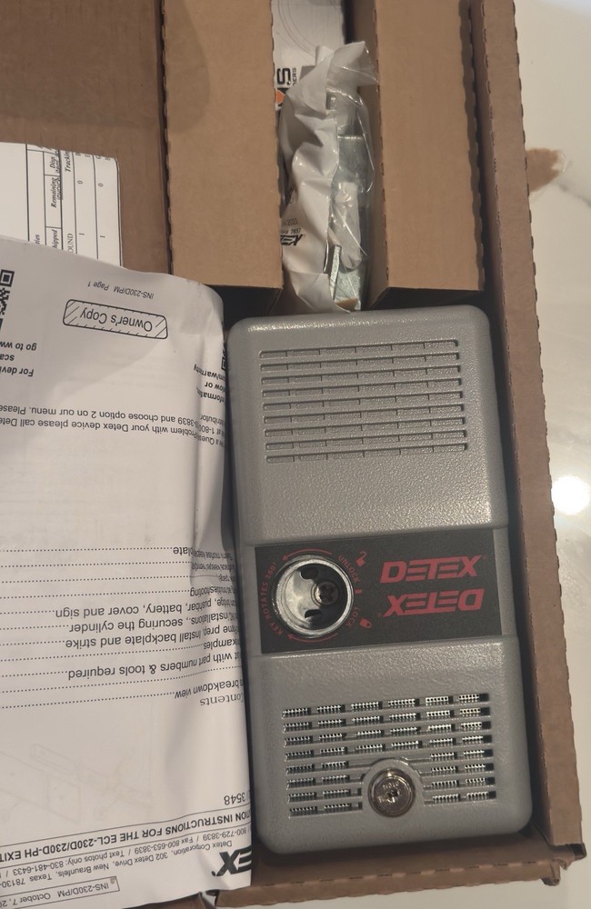 DETEX ECL-230D/230D - PH Exit Control Lock