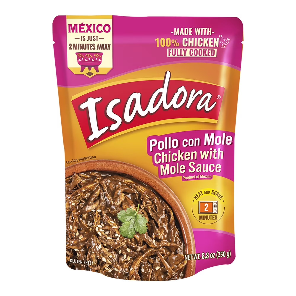 Isadora Heat & serve Pollo con Mole chicken with Mole Sauce......