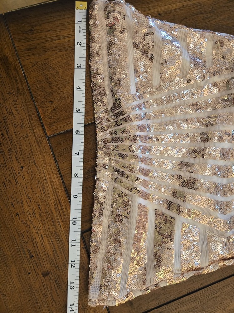 Gold Dance Costume Sequin Pants