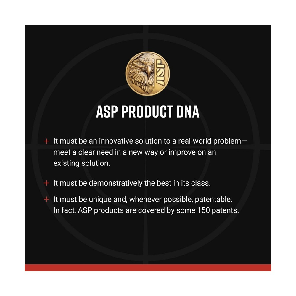 ASP Friction Baton Caps Grip