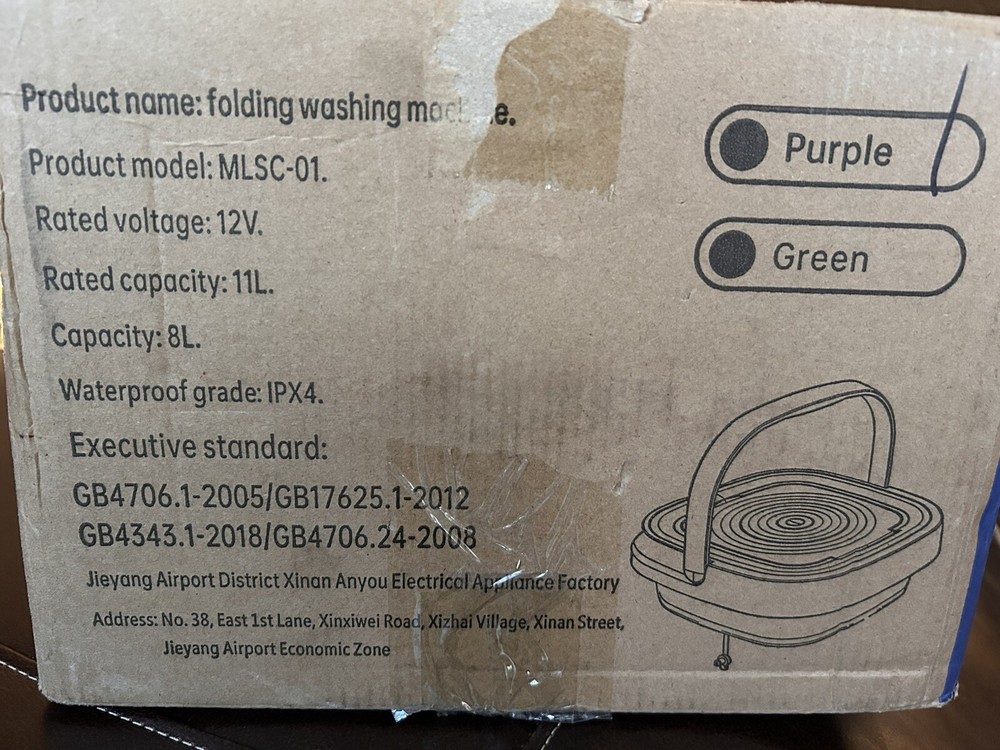 Portable Washing Machine