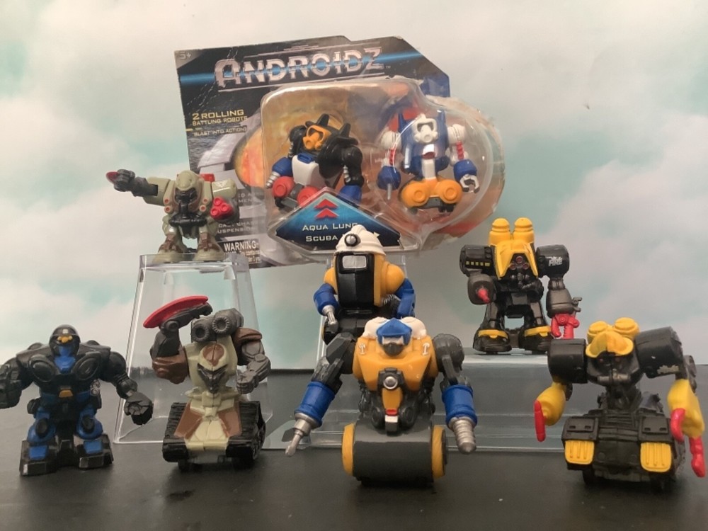 9 Andriodz Roller Robots  by Toy Quest