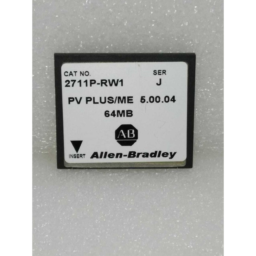Allen-Bradley 2711P-RW1 J PanelView Plus 64MB Internal Compact FlashCard
