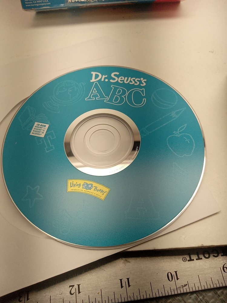 Learning Company - Adventure Workshop - Dr Seuss (PC CD Rom, 3 Disc, 1998)