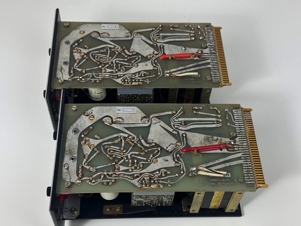 2x Studer 20W Amplifier 1.090.045 (For Studer 089, 189 Mixing Console)