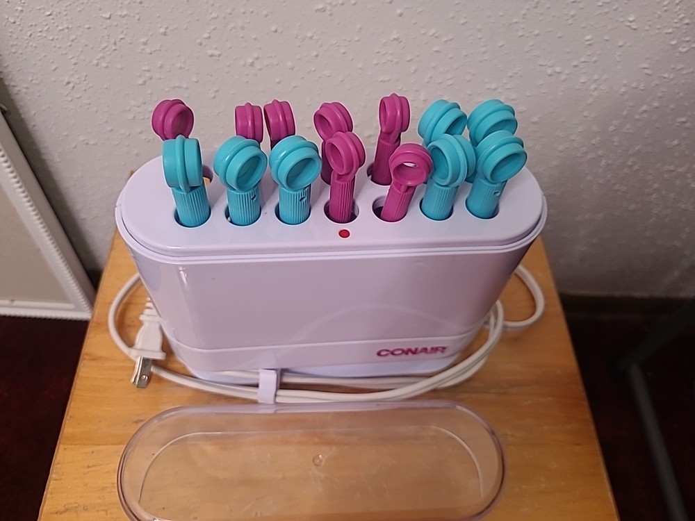 Conair Hot Sticks Flexible Rollers 14 Soft Rollers 2 Sizes Model HS18WR