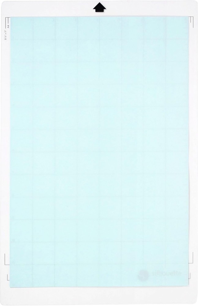 8 Silhouette Portrait Cutting Mat, Medium, Blue