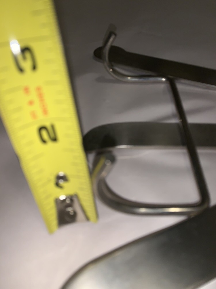 Metal Book Stand/Display Stand/Silver Toned 7.5”