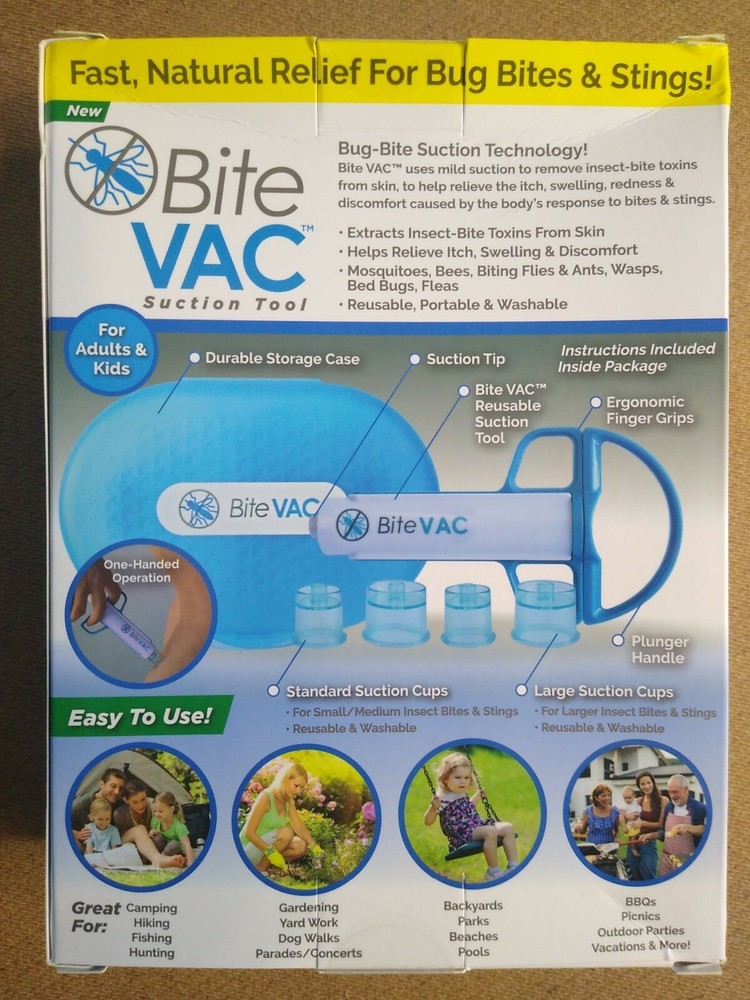 Bite Vac Suction Tool Easy to use 850017525047