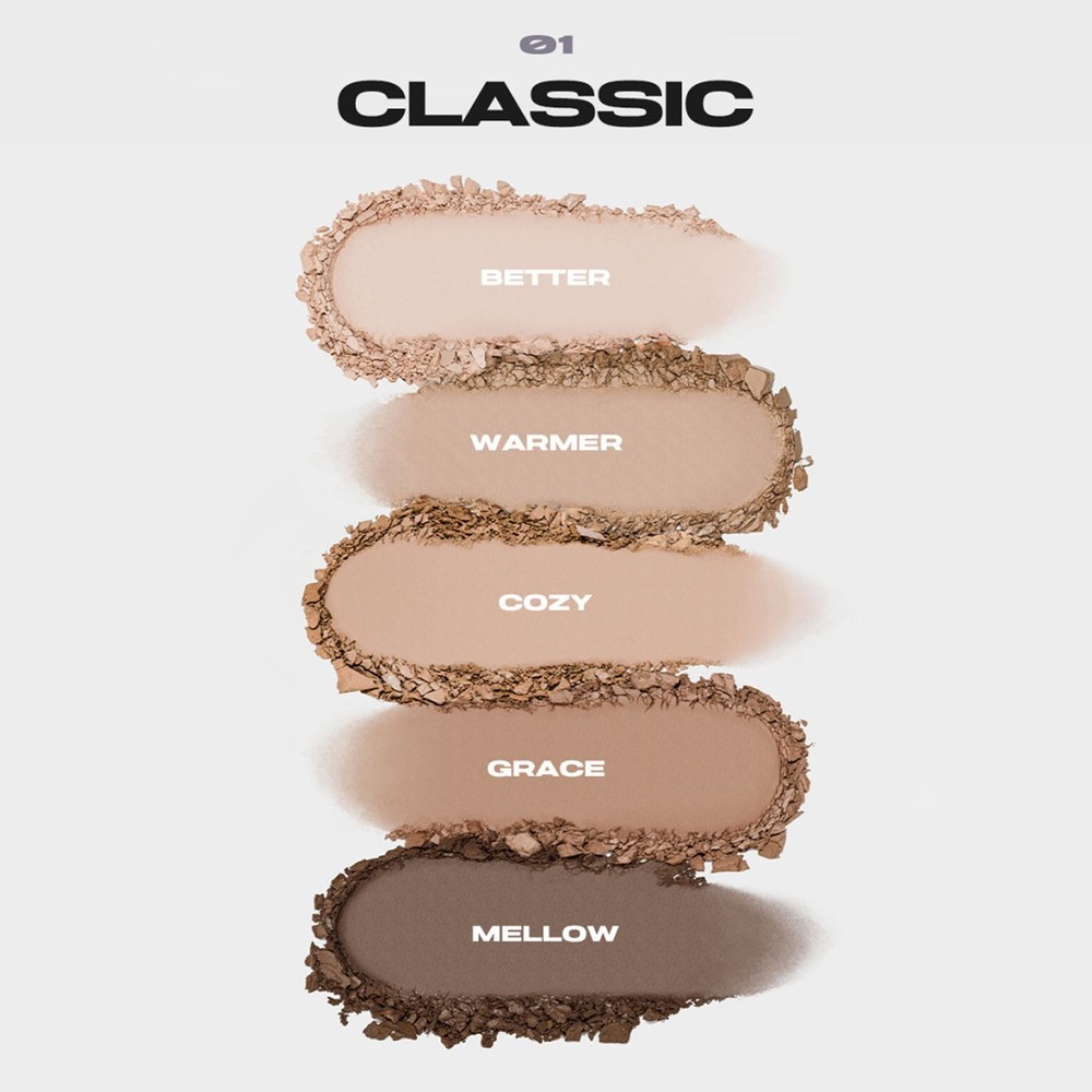 ABOUT TONE Return To Basic Shadow Palette 9g 6colors K-Beauty