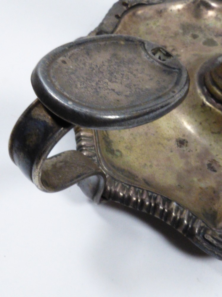VTG Antique silver plate table candle stick holder