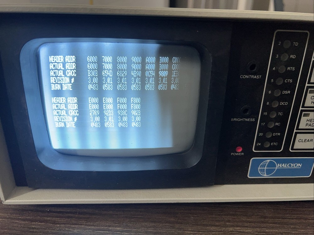 Vintage Halcyon 801A Mini Fox Telecom Test Set