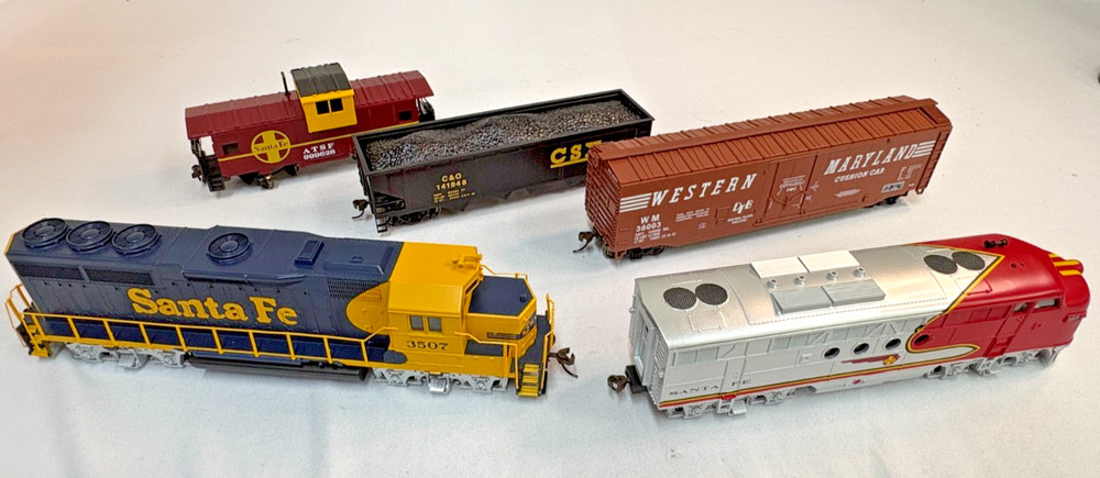 HO Scale Bachmann Digital Commander DCC Equipped Ready To Run Electric Train Set