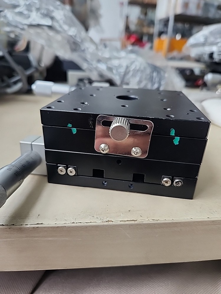 XY Linear Stage Manual Precision Linear Stage 90x90mm Sliding Table 2-Axis