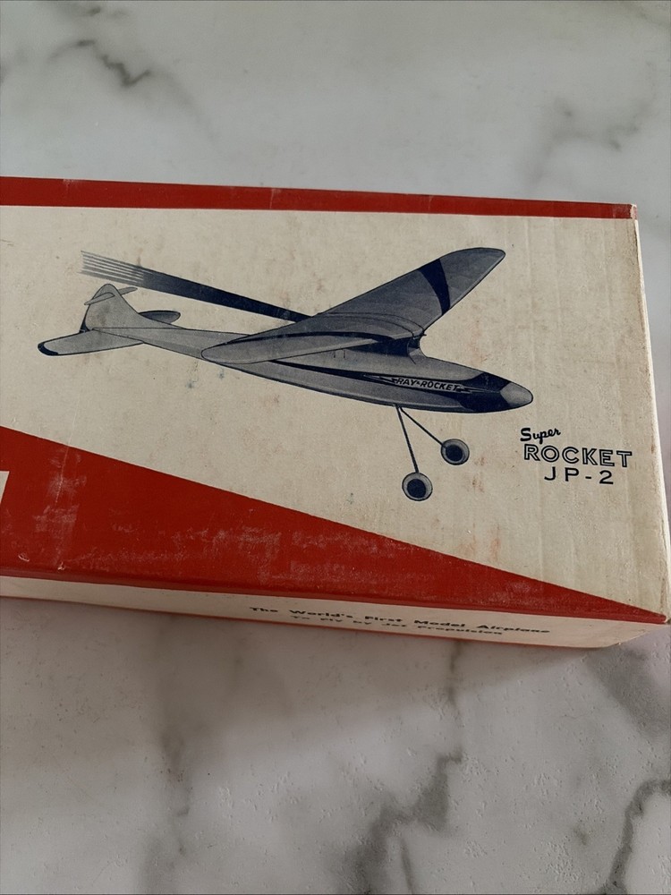 Ray Jet Propulsion Super Rocket JP-2 Model Kit 1950