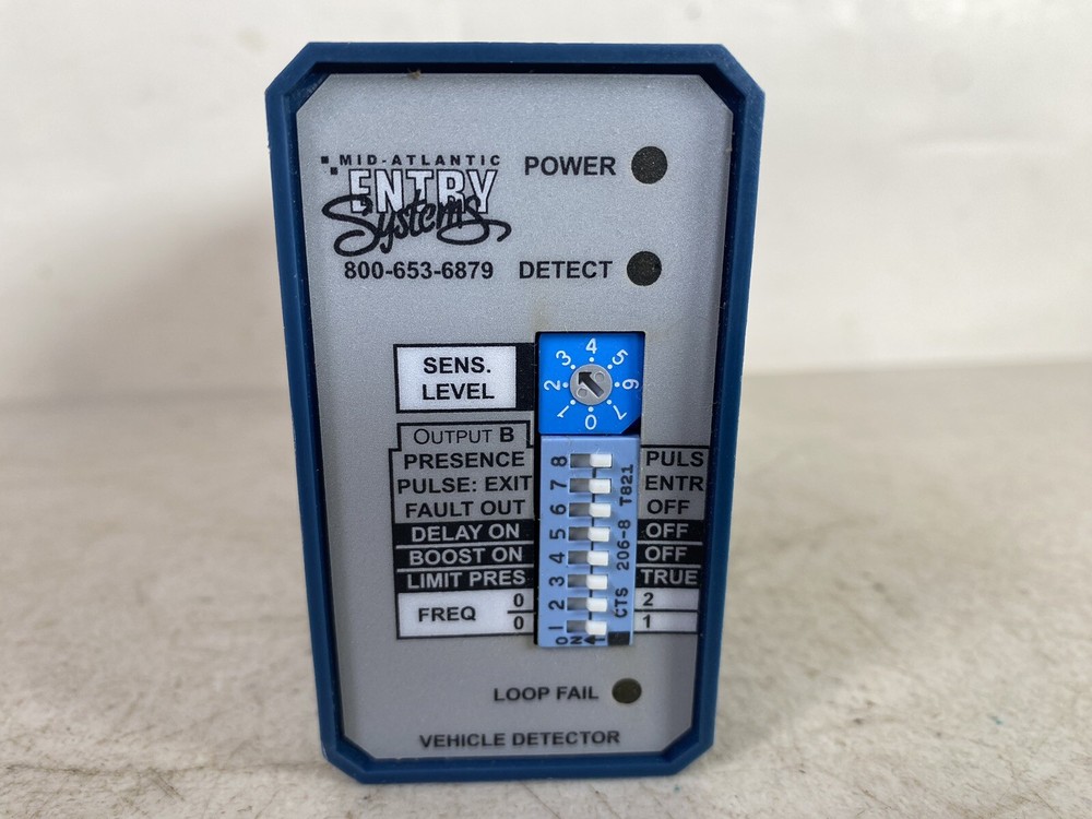 Mid Atlantic Entry Systems Vehicle Detector Model BX-4 19F31