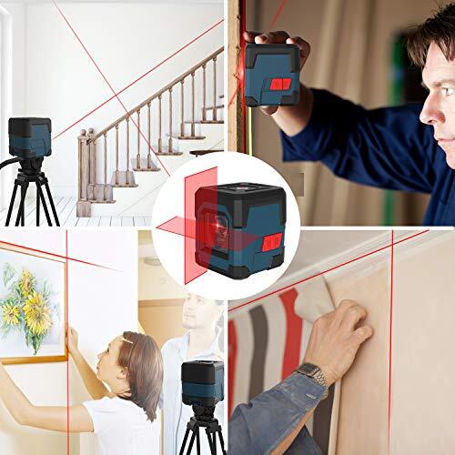 Self-Leveling Red Beam Vertical & Horizontal Cross Line Line Laser Leveler Tool