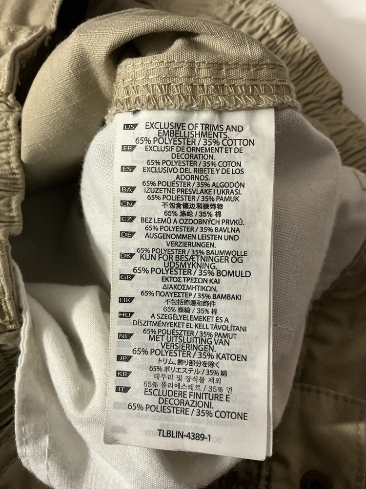 5.11 Tactical Men's Pants Size 32x32 Solid Polyester Cotton