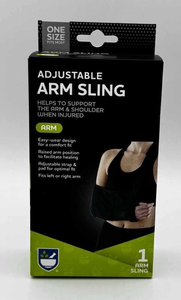 Adjustable Arm Sling Adult One Size Support Both Left and Right Arm