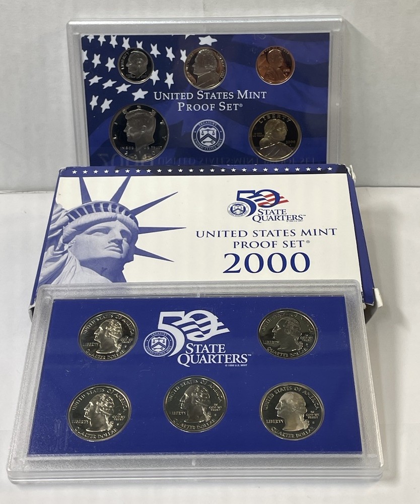 2000-S US Mint Proof Set