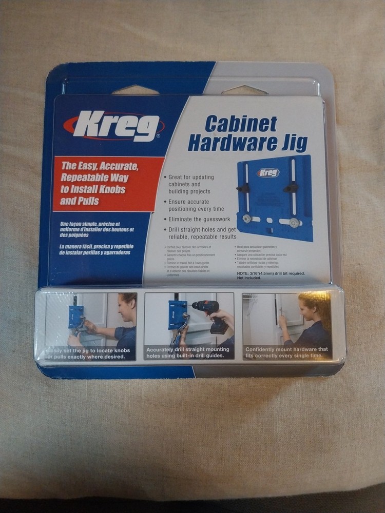 New KREG Cabinet Hardware Jig (KHI-PULL)