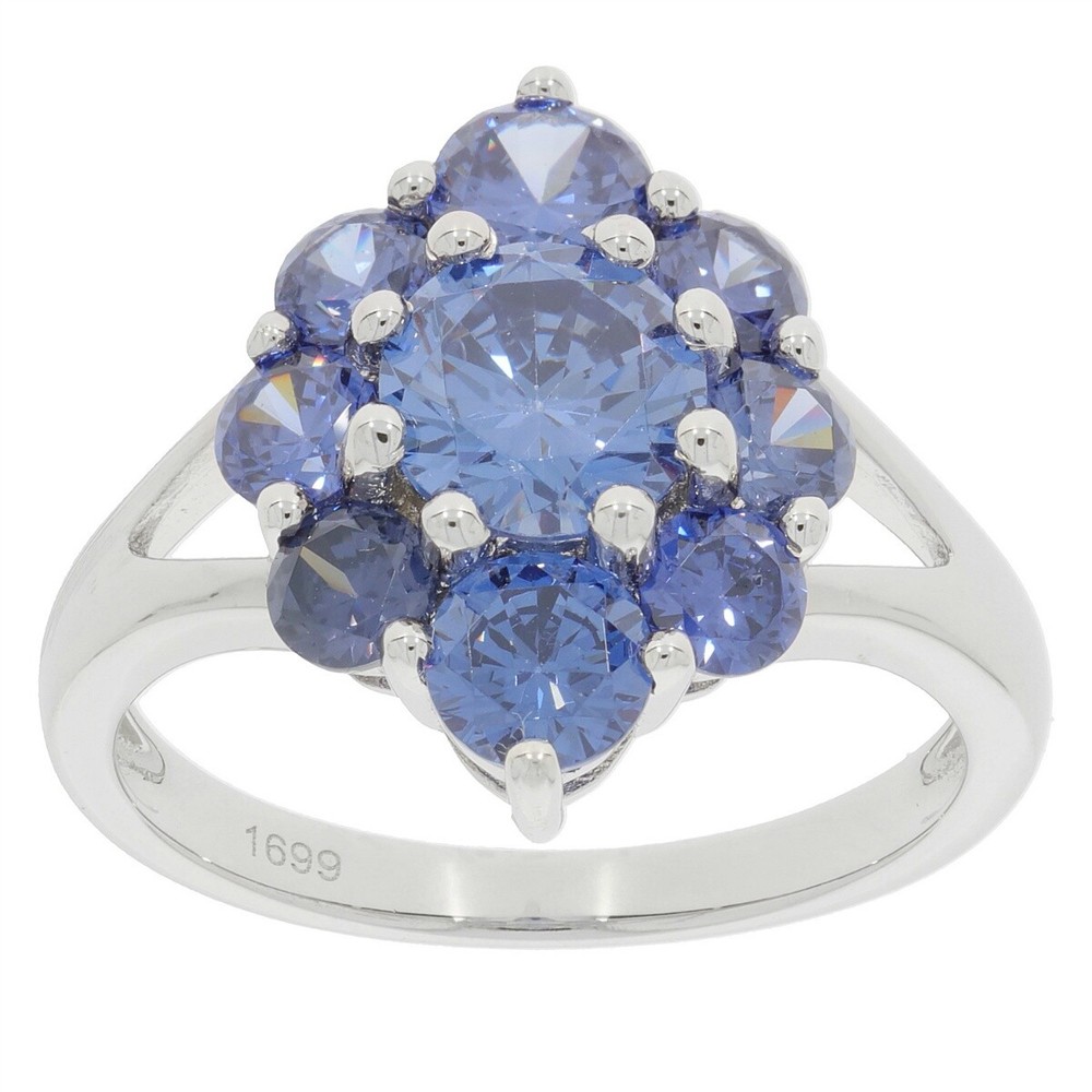 Sterling Silver Semi Mount Ring Setting RD 6.5mm_RD 4.5mm_RD 3.5mm