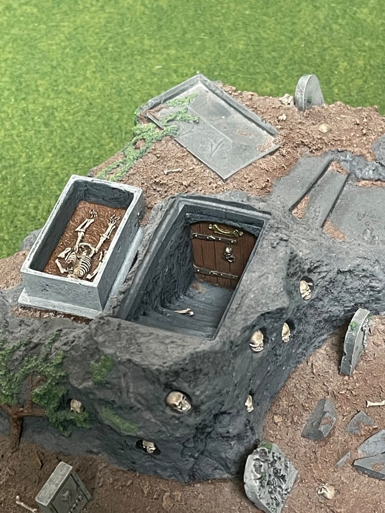 Forge World graveyard mound heavy terrain AOS scenery