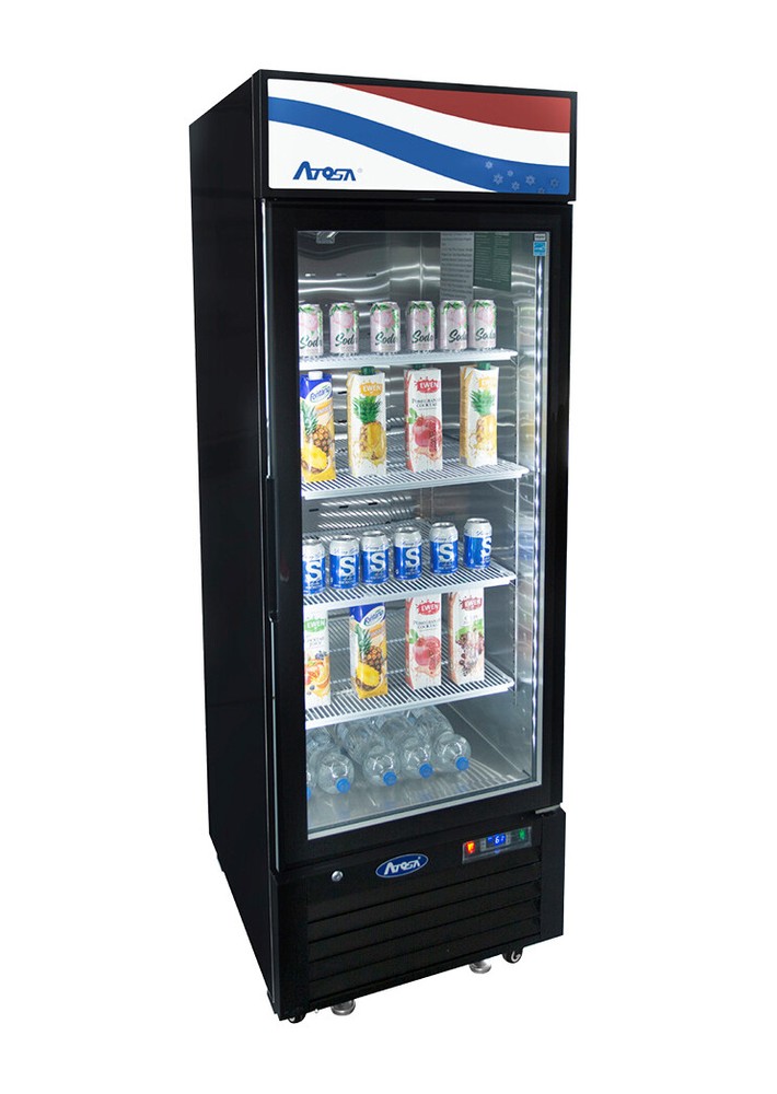 Atosa MCF8725GR 11 cu ft Single Section Refrigerated Merchandiser