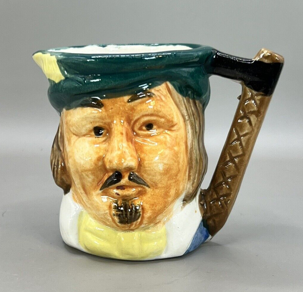 Ceramic Robinhood Creamer Hand Painted