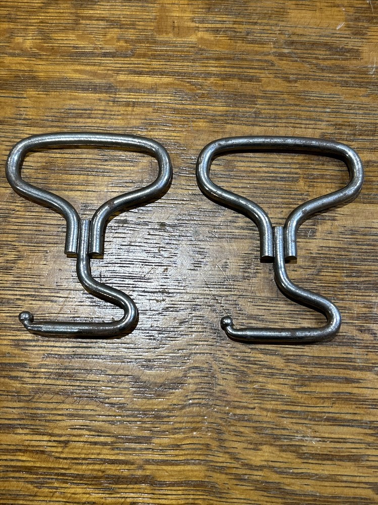 German WW2 Folding Boot Hooks Pull-Ons Pair
