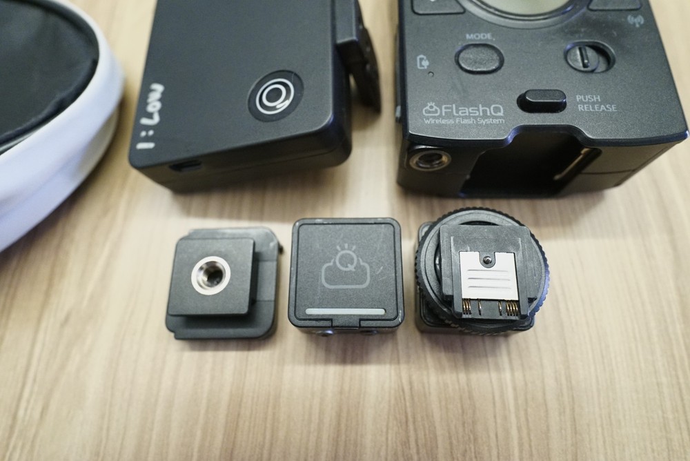 LightPix FlashQ x20 w/ Transmitter for Sony, 1 x Receiver, LED light, Diffuser