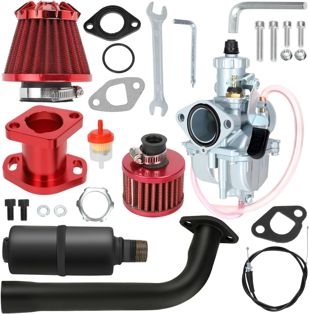 Stage 2 Exhaust System Predator Ox Kit Muffler Delete Header YOXUFA VM22