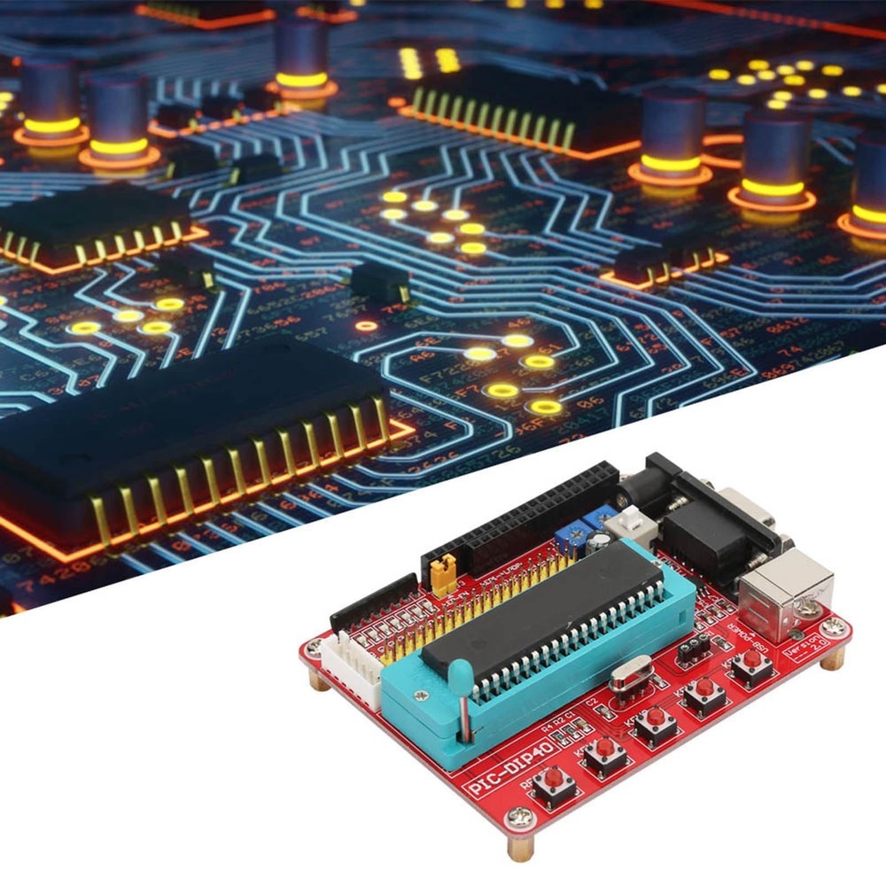 PIC16F877A Microcontroller Learning Development Board RS232 Interface Module