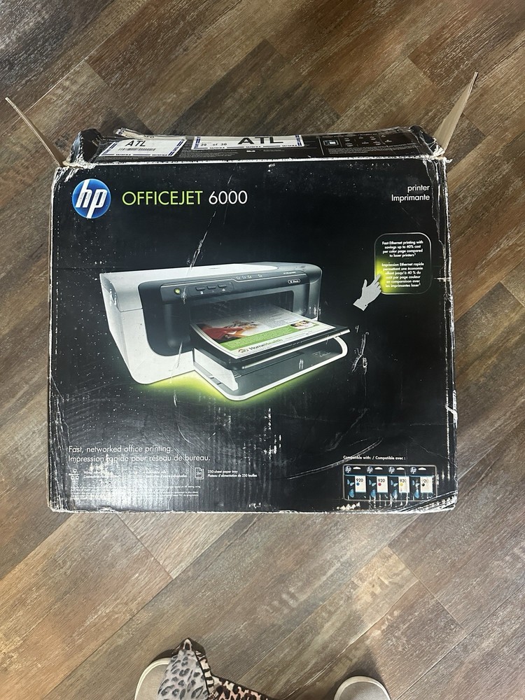 HP Officejet 6000 Inkjet Printer New open box (E609A) ethernet