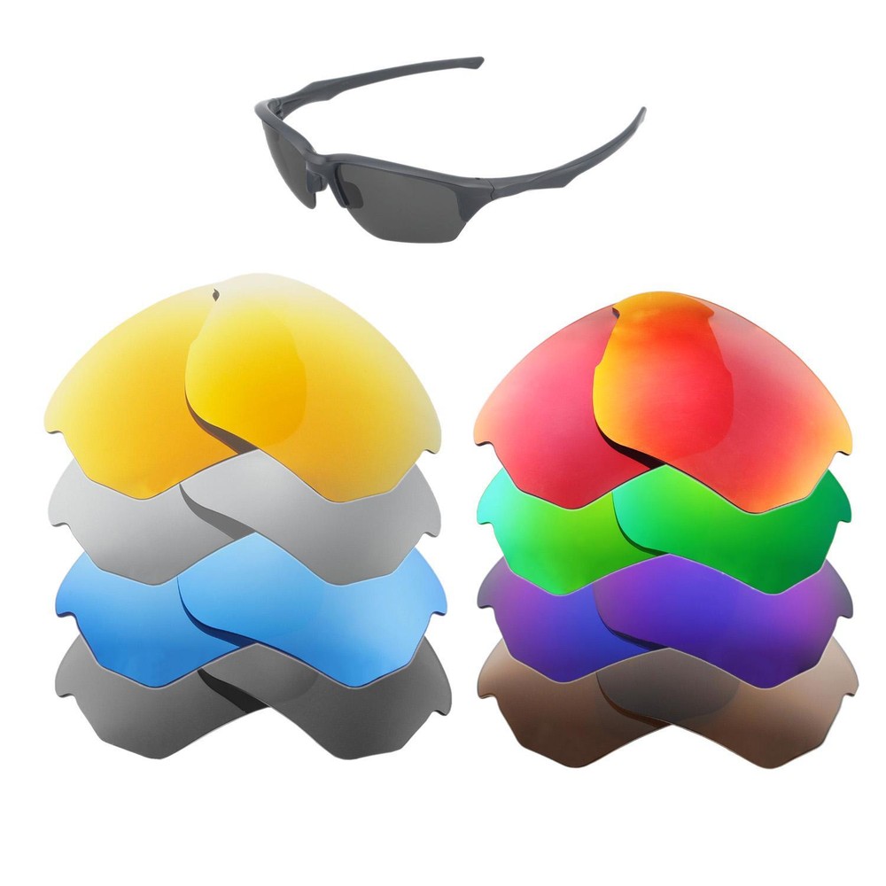 Walleva Replacement Lenses for Oakley Flak Beta Sunglasses - Multiple Options
