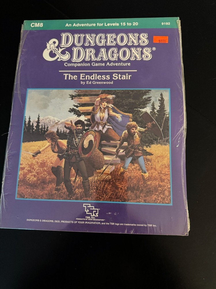 TSR Basic Dungeons & Dragons Endless Stair, The SW NIS B4