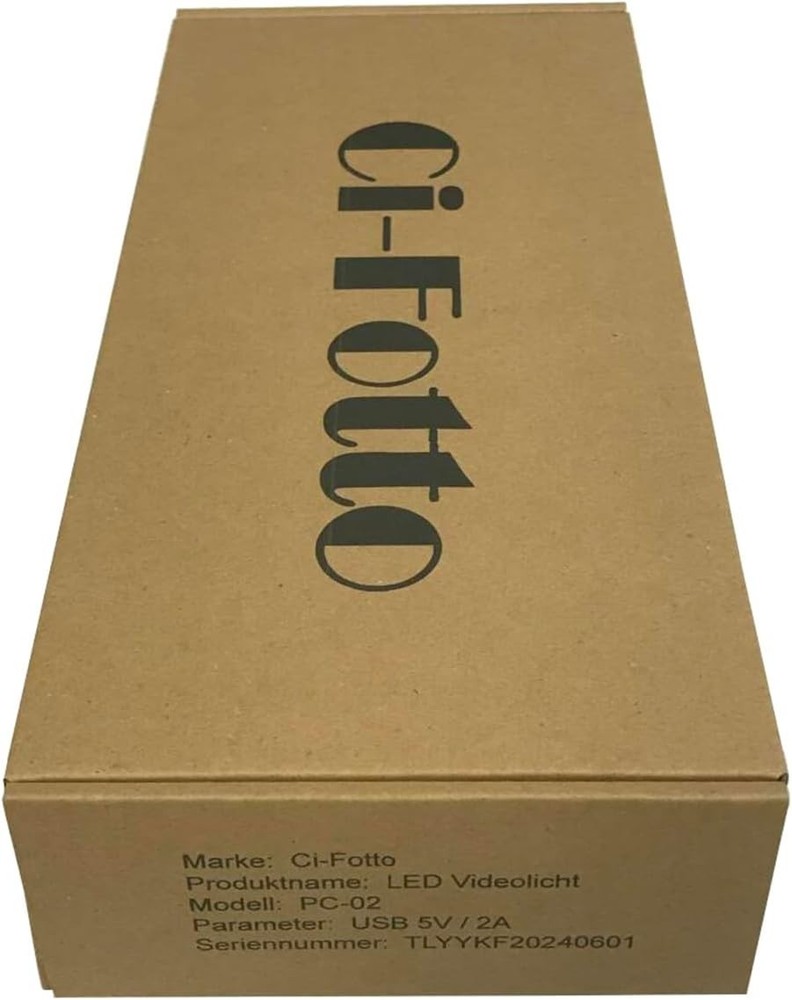 Adjustable LED Video Lights 2-Pack: USB Light Panels for Shooting & Streaming