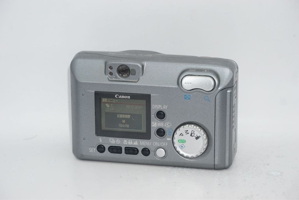 Canon PowerShot A40 Silver Compact Digital Camera Tested Great Condition